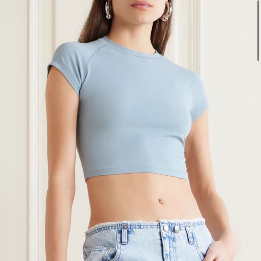 Skims New Vintage Blue T-Shirt
